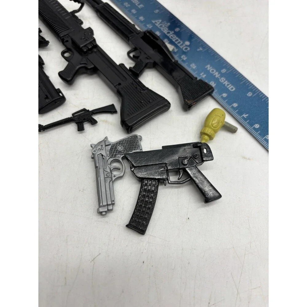 Lot Of Weapons Rifles Action Figures Army Military Toys GI Joe Rocket Launcher